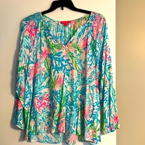 Beautiful Lilly Pulitzer top.  Never worn- New without tag.